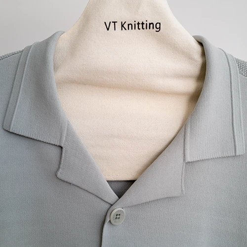 Mens Jacket with Knitted Sleeves